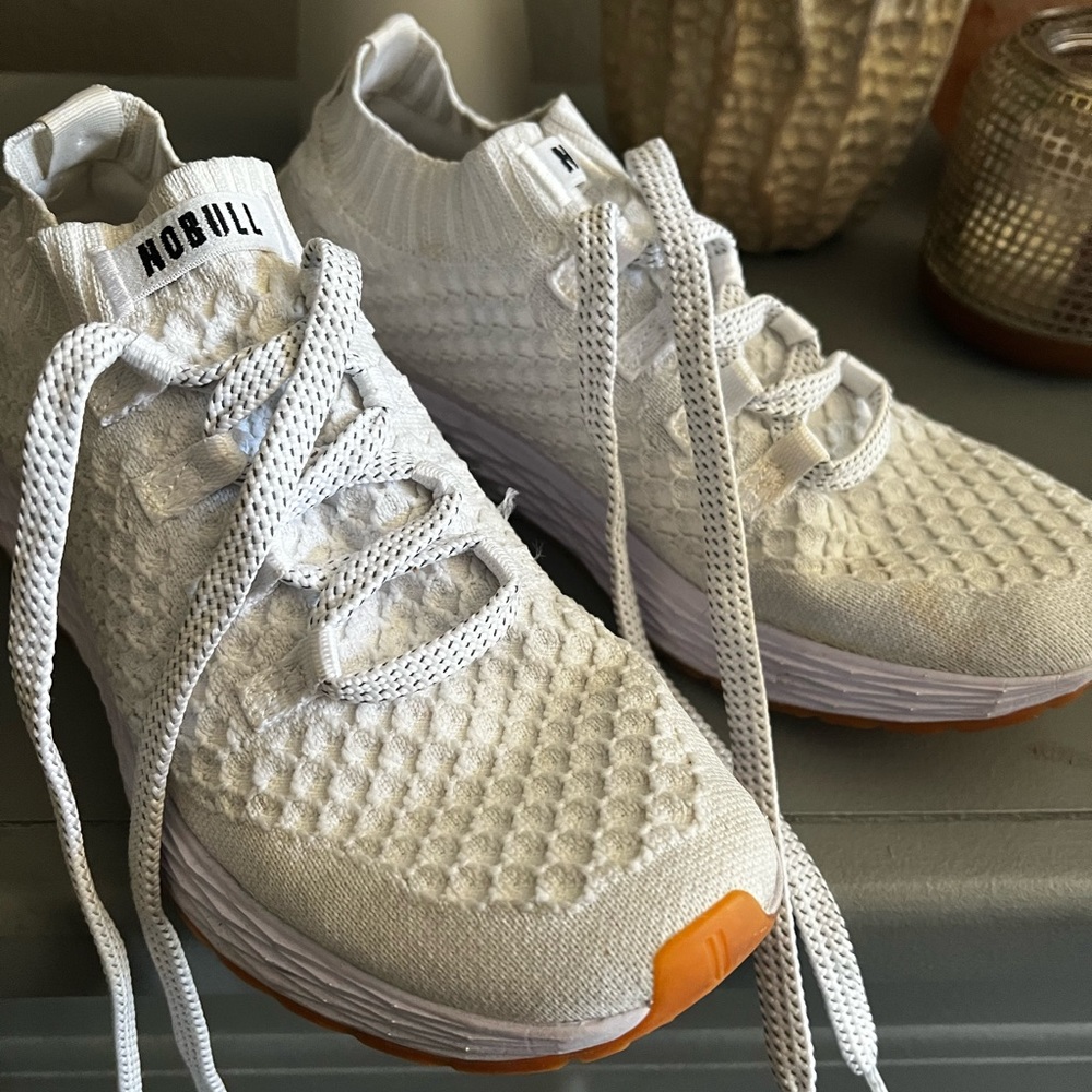 NoBull White knit runners